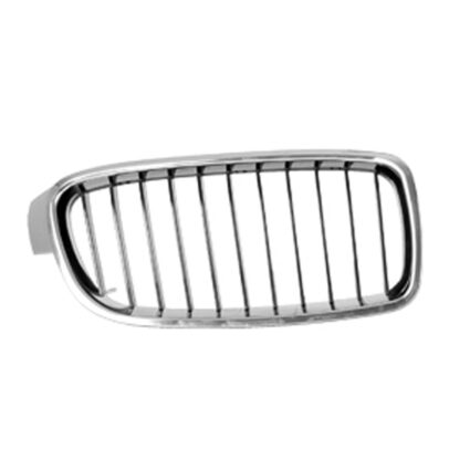 Grille Assembly Right F30 Standard Chrome Trim CAPA for BMW 328i 335i ActiveHybrid 3