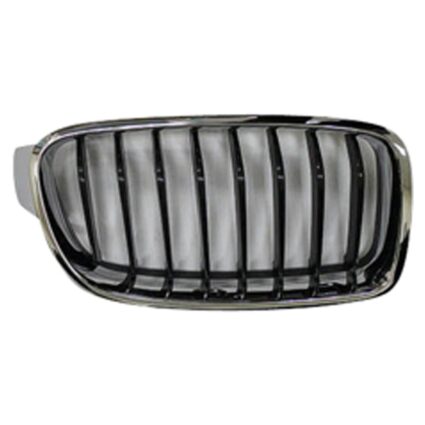 Grille Assembly Right F30 Chrome Trim Sport/M Sport Package for BMW 328i 335i ActiveHybrid 3