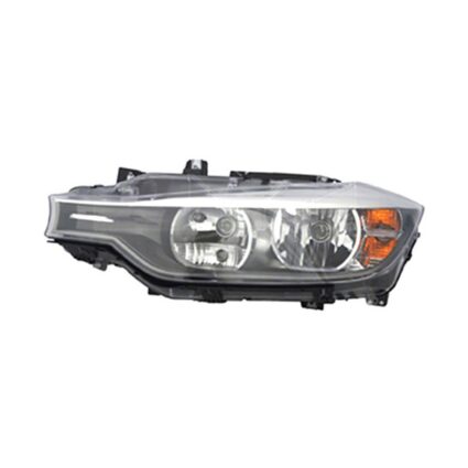 Headlight Assembly Composite Left F30 Halogen CAPA for BMW 328i 335i
