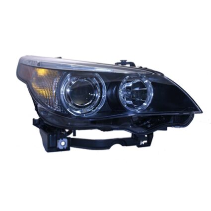 Headlight Assembly Composite Right E60 Xenon w/Auto Adjust Lamps for BMW 530i 525i 545i