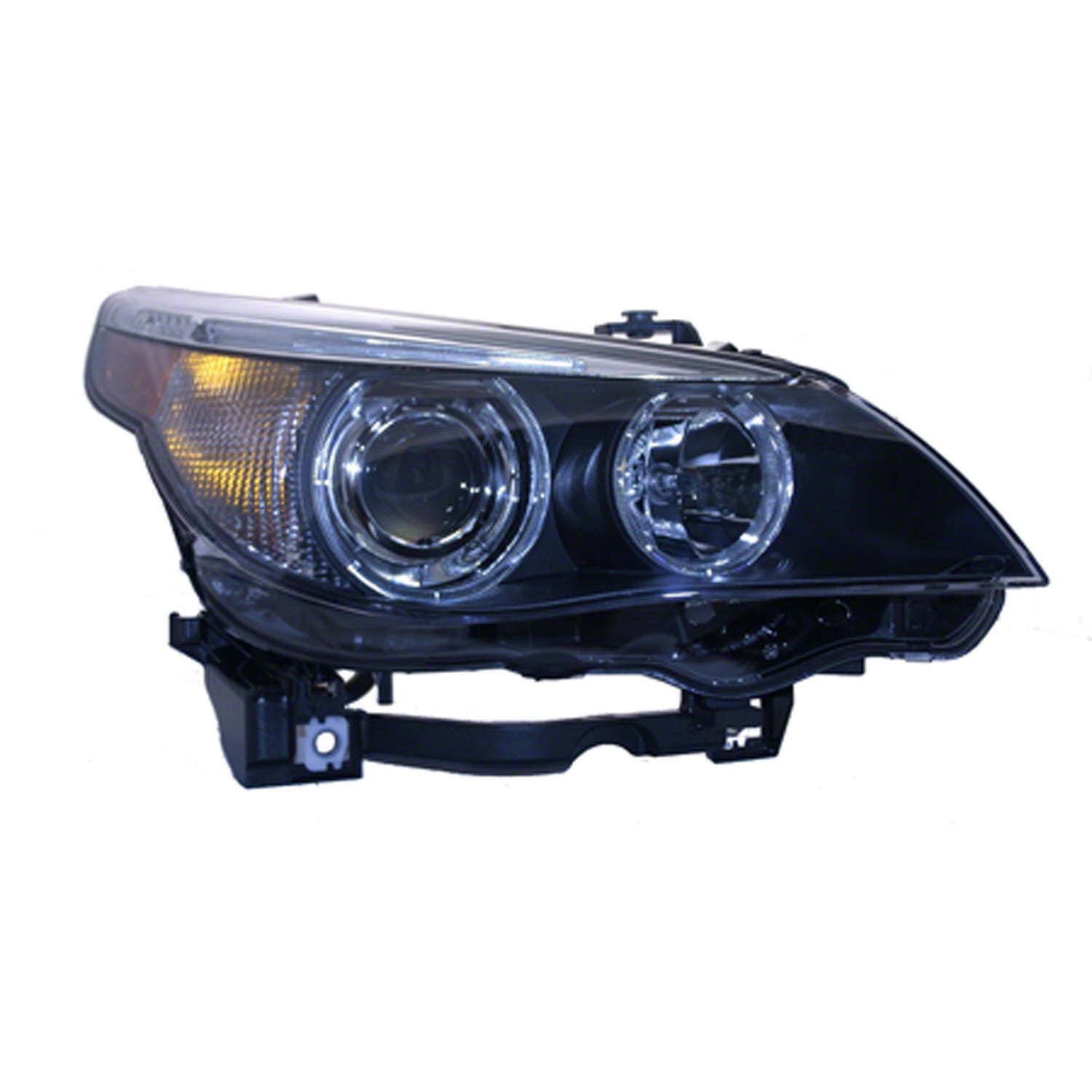 Headlight Assembly Composite Right E60 Xenon w/Auto Adjust Lamps for BMW 530i 525i 545i