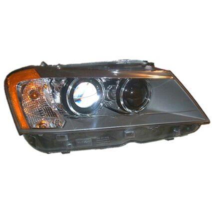 Headlight Assembly Composite Right F25 Xenon w/o Adaptive Headlamps for BMW X3 2011–2014