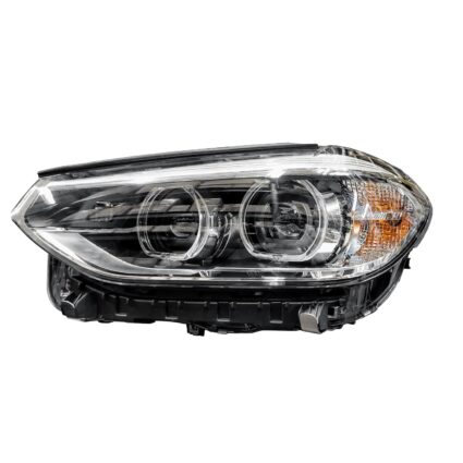Headlight Assembly Composite Right G01/G02 w/Cornering Lamps w/o Adaptive Headlamps for BMW X3 X4