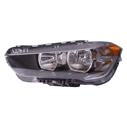Headlight Lens Housing Left F48 Halogen CAPA for BMW X1 2016–2022