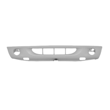 Bumper Cover Front Lower w/Two Piece Bumper w/Fog Lamps Textured Finish Gray CAPA for Dodge Dakota 2001–2004