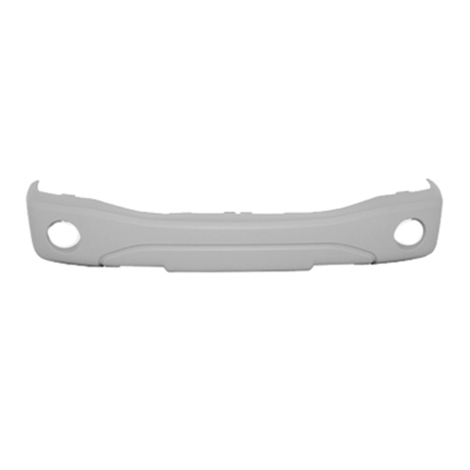 Bumper Cover Front w/Fog Lamps Smooth Primed CAPA for Dodge Durango 2004–2006