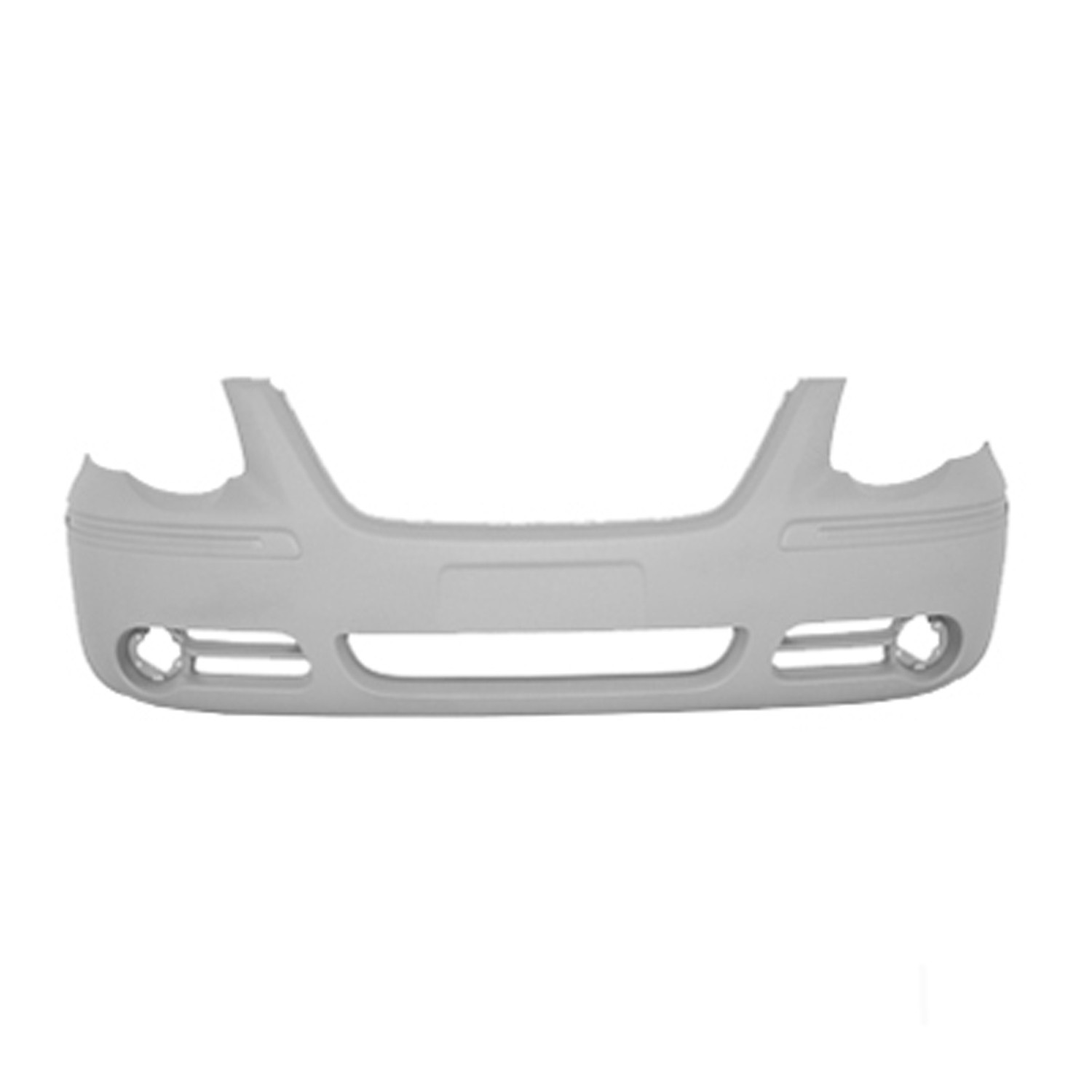 Bumper Cover Front w/Fog Lamps Primed for Chrysler Town & Country 2005–2007
