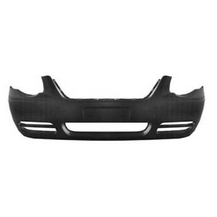Bumper Cover Front w/o Fog Lamps Primed CAPA for Chrysler Town & Country 2005–2007