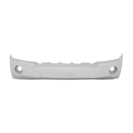 Bumper Cover Front w/Chrome Accents Primed for Jeep Grand Cherokee Limited Limited Premium Laredo Overland 65th Anniversary Edition 2005–2007