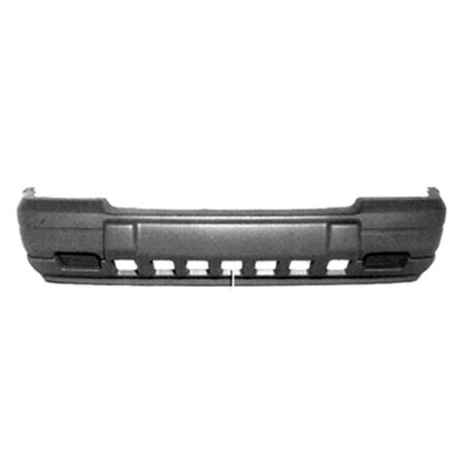 Bumper Cover Front w/o Fog Lamps Textured Argent Primed CAPA for Jeep Grand Cherokee Laredo TSi 1996–1998