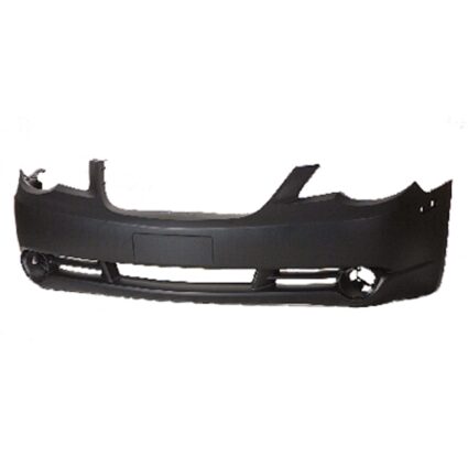 Bumper Cover Front w/Fog Lamps w/Convertible Primed CAPA for Chrysler Sebring 2007–2010