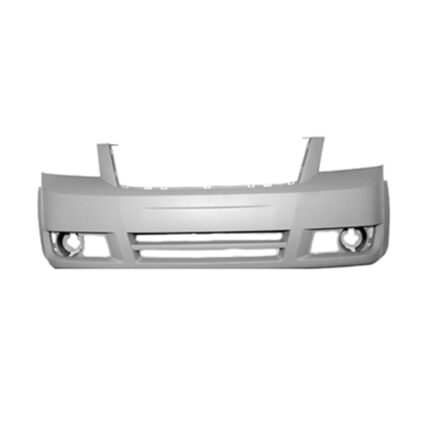 Bumper Cover Front w/Headlamp Washer Requires Inserts w/Fog Lamps or w/o Fog Lamps Primed for Dodge Grand Caravan SXT 2008–2010