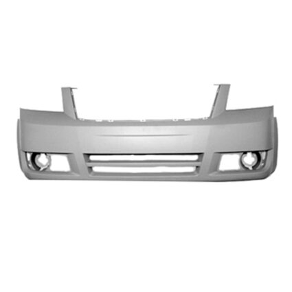 Bumper Cover Front w/Headlamp Washer Requires Inserts w/Fog Lamps or w/o Fog Lamps Primed CAPA for Dodge Grand Caravan SXT 2008–2010