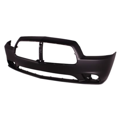Bumper Cover Front w/o Adaptive Cruise Control Primed CAPA for Dodge Charger 2011–2014