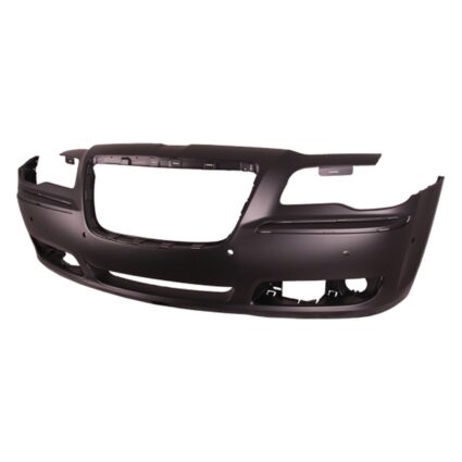 Bumper Cover Front w/Parking Sensor Primed CAPA for Chrysler 300 Sedan 2011–2014