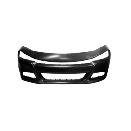Bumper Cover Front w/o Hood Scoop Primed CAPA for Dodge Charger 2015–2023