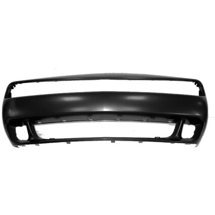 Bumper Cover Front w/o Wide Body Option w/o Fender Flares w/o Fog Lamps Primed for Dodge Challenger 2015–2023