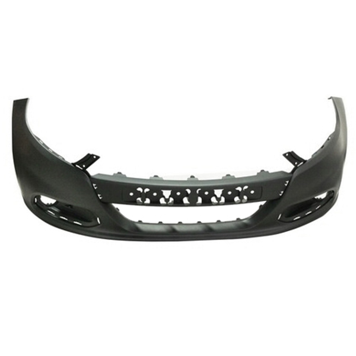 Bumper Cover Front w/o Tow Hook Hole Primed CAPA for Dodge Dart 2013–2016