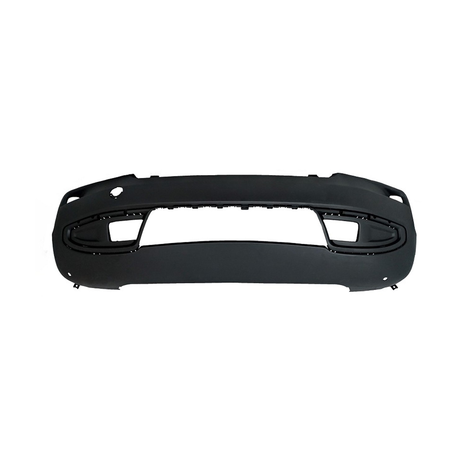Bumper Cover Front w/o Advanced Park Assist Textured CAPA for Jeep Cherokee Trailhawk Trailhawk Elite Upland X 2019–2023