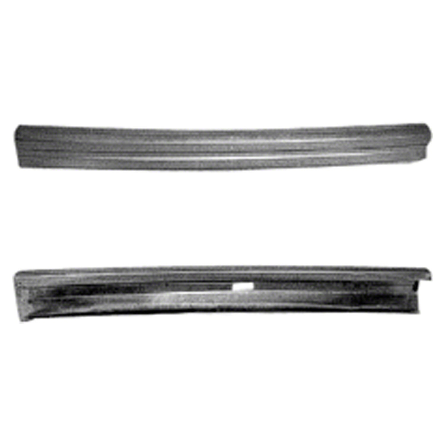 Bumper Face Bar Front w/Fog Lamp & Guard Holes Black Face Bar Type for Jeep Comanche Wagoneer Cherokee