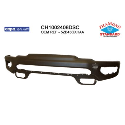 Bumper Face Bar Front CAPA for Ram 1500 Rebel 2019–2024