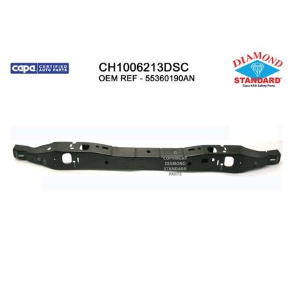 Bumper Cover Reinforcement Front Crossmember Steel CAPA for Jeep Liberty Dodge Nitro