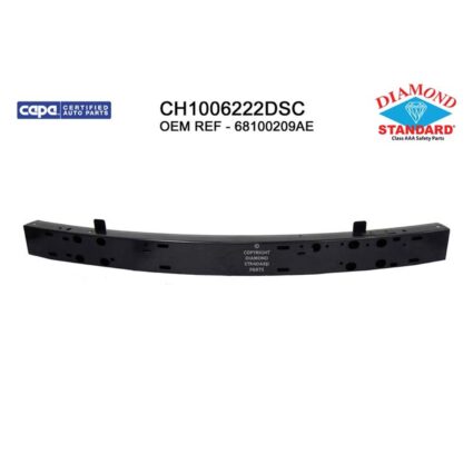 Bumper Cover Reinforcement Front CAPA for Chrysler 300 Dodge Charger Magnum Challenger