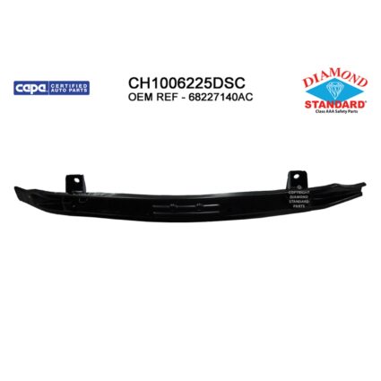 Bumper Cover Reinforcement Front w/Tow Hooks w/o Adaptive Cruise Control CAPA for Dodge Durango Jeep Grand Cherokee Grand Cherokee WK