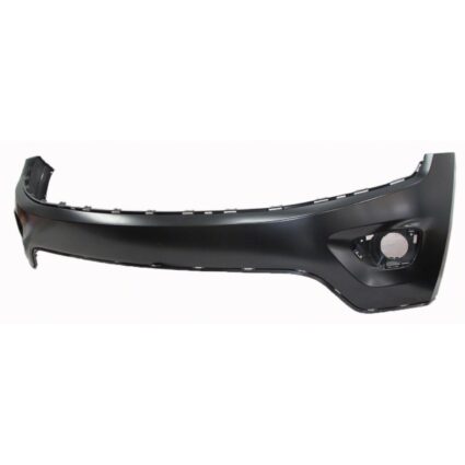 Bumper Cover Front Upper w/o Parking Assist Primed CAPA for Jeep Grand Cherokee Limited Laredo Overland 2014–2016