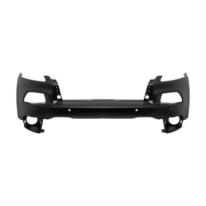 Bumper Cover Front Upper w/Parking Sensor w/o Headlamp Washers w/o Advanced Park Assist System Primed for Jeep Cherokee Limited Sport Latitude Latitude Plus 2014–2018