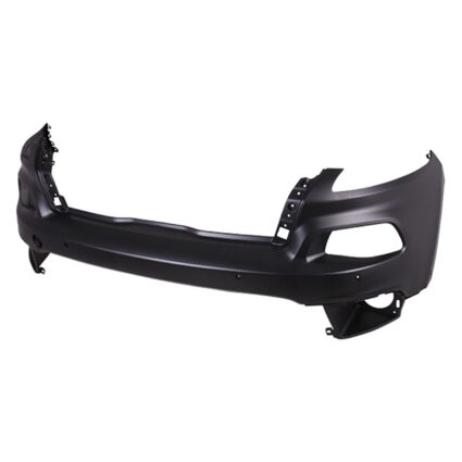 Bumper Cover Front Upper w/Adv Park Assist w/o Headlamp Washers Primed CAPA for Jeep Cherokee Limited Sport Latitude Limited Plus Latitude Plus 2014–2018