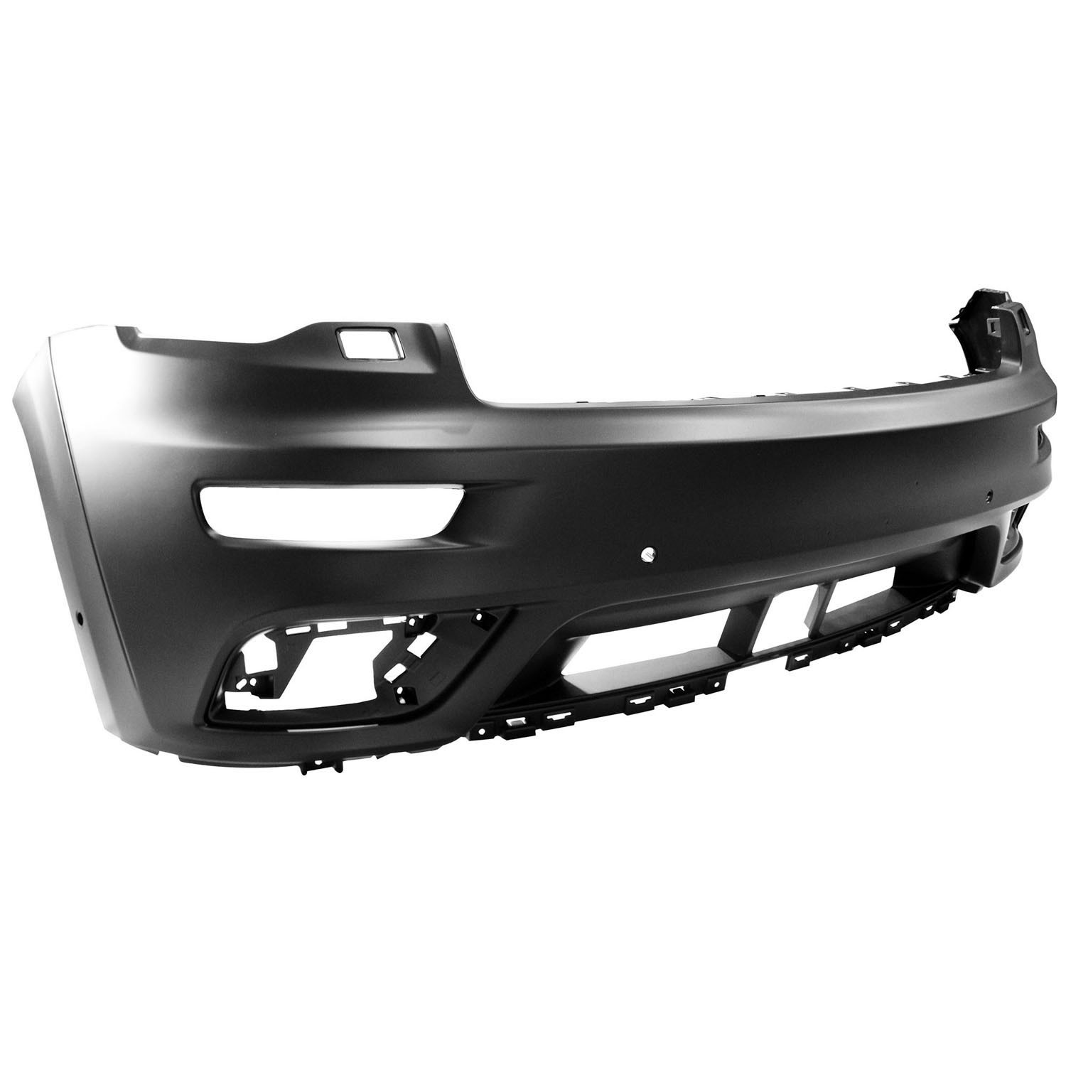 Bumper Cover Front Upper w/Headlamp Washers w/o Adv Park Assist Sys w/Park Assist Primed for Jeep Grand Cherokee Summit 2017–2022