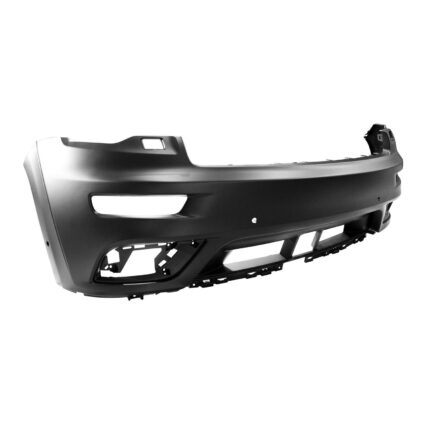 Bumper Cover Front Upper w/Headlamp Washers w/o Adv Park Assist Sys w/Park Assist Primed CAPA for Jeep Grand Cherokee Summit 2017–2022