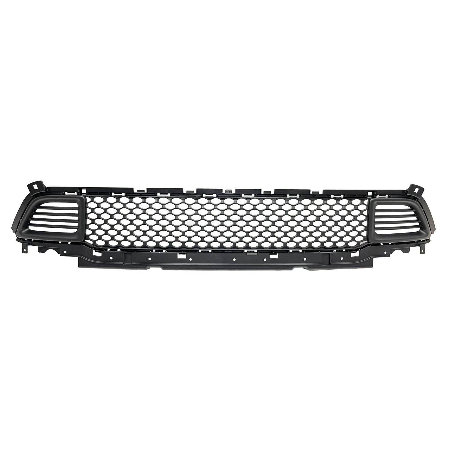Bumper Cover Grille Front w/o Adaptive Cruise Ctrl w/o Active Grille Shutters Type 2 for Jeep Cherokee Limited Sport Latitude North Overland Altitude High Altitude Latitude Plus X Latitude Lux Upland 80th Anniversary Altitude Lux 2019–2023