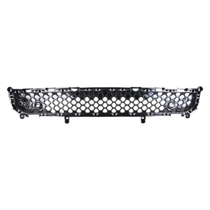 Bumper Cover Grille Front w/o Tow Hooks w/o Advanced Park Assist System Black Outline CAPA for Jeep Grand Cherokee L 2021–2024