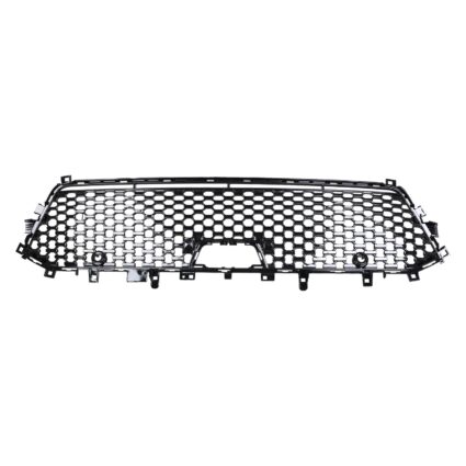 Bumper Cover Grille Front w/o Tow Hooks w/o Advanced Park Assist Black Outline CAPA for Jeep Grand Cherokee 2022–2024