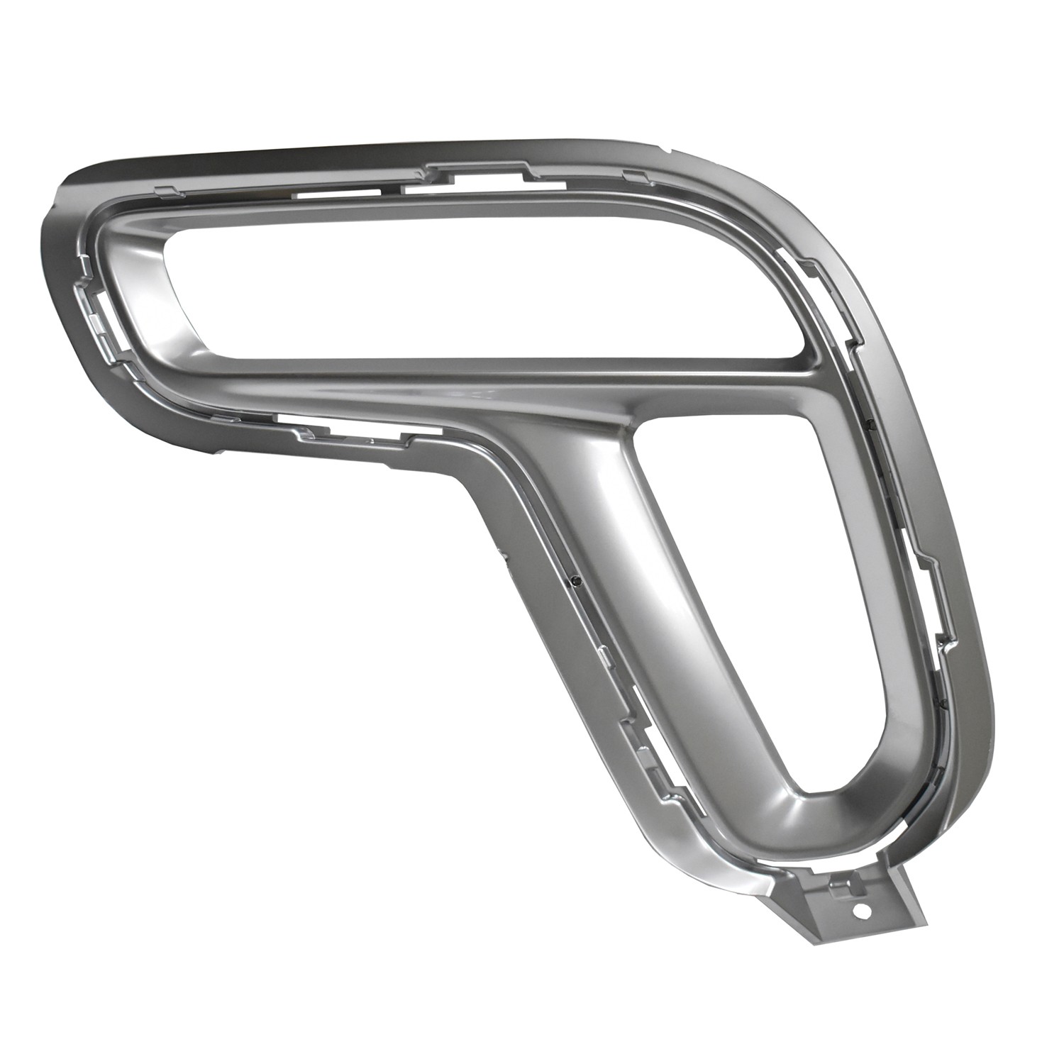 Bumper Insert Front Left Fog Lamp Bezel w/Fog Lamps Satin Chrome for Dodge Durango 2021–2024