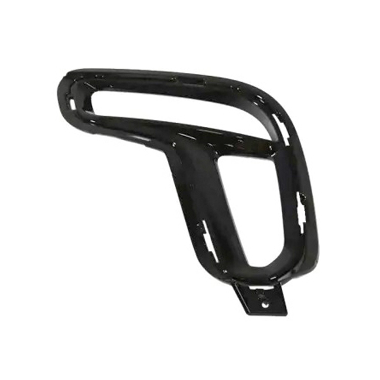 Bumper Insert Front Left w/Chrome Trim Black Trim for Dodge Durango 2021–2024