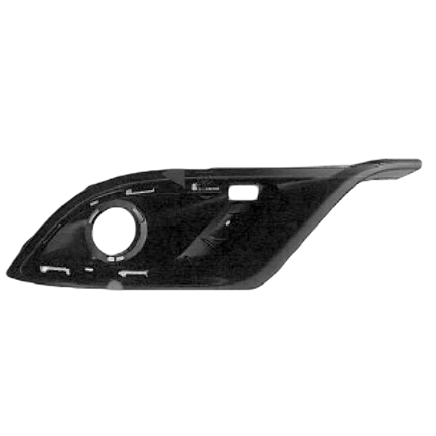 Bumper Insert Front Right Fog Lamp Bezel CAPA for Dodge Durango 2014–2020