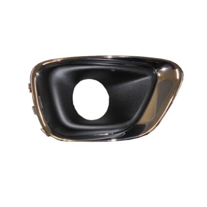 Bumper Insert Front Right Fog Lamp Bezel w/Chrome Trim for Jeep Compass 2014–2017