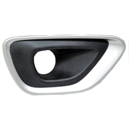 Bumper Insert Front Right Fog Lamp Bezel w/Fog Lamps Silver for Jeep Grand Cherokee Limited Laredo 2014–2016