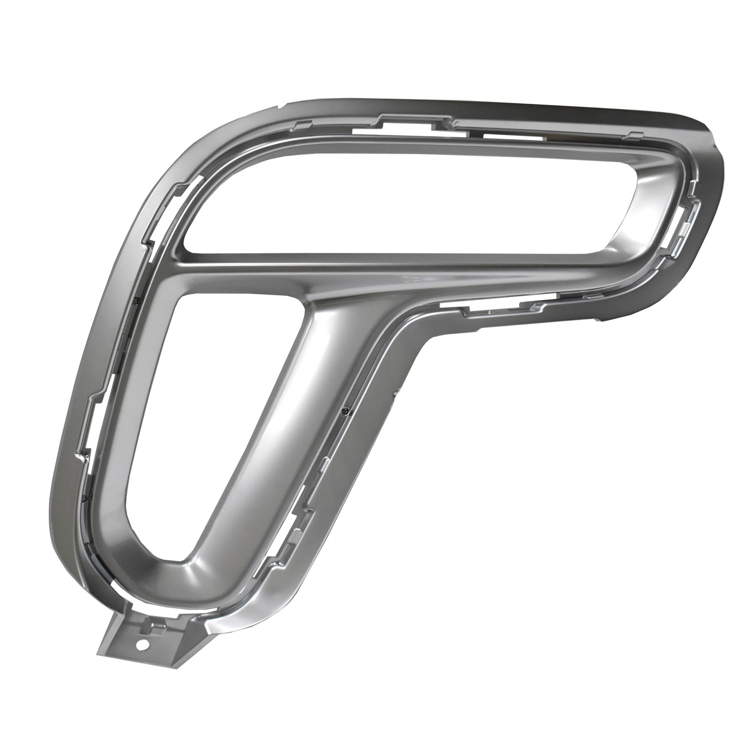 Bumper Insert Front Right Fog Lamp Bezel w/Fog Lamps Satin Chrome for Dodge Durango 2021–2024