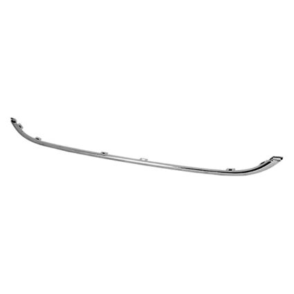 Bumper Cover Molding Front Upper Grille Molding Chrome CAPA for Chrysler 200 2015–2017