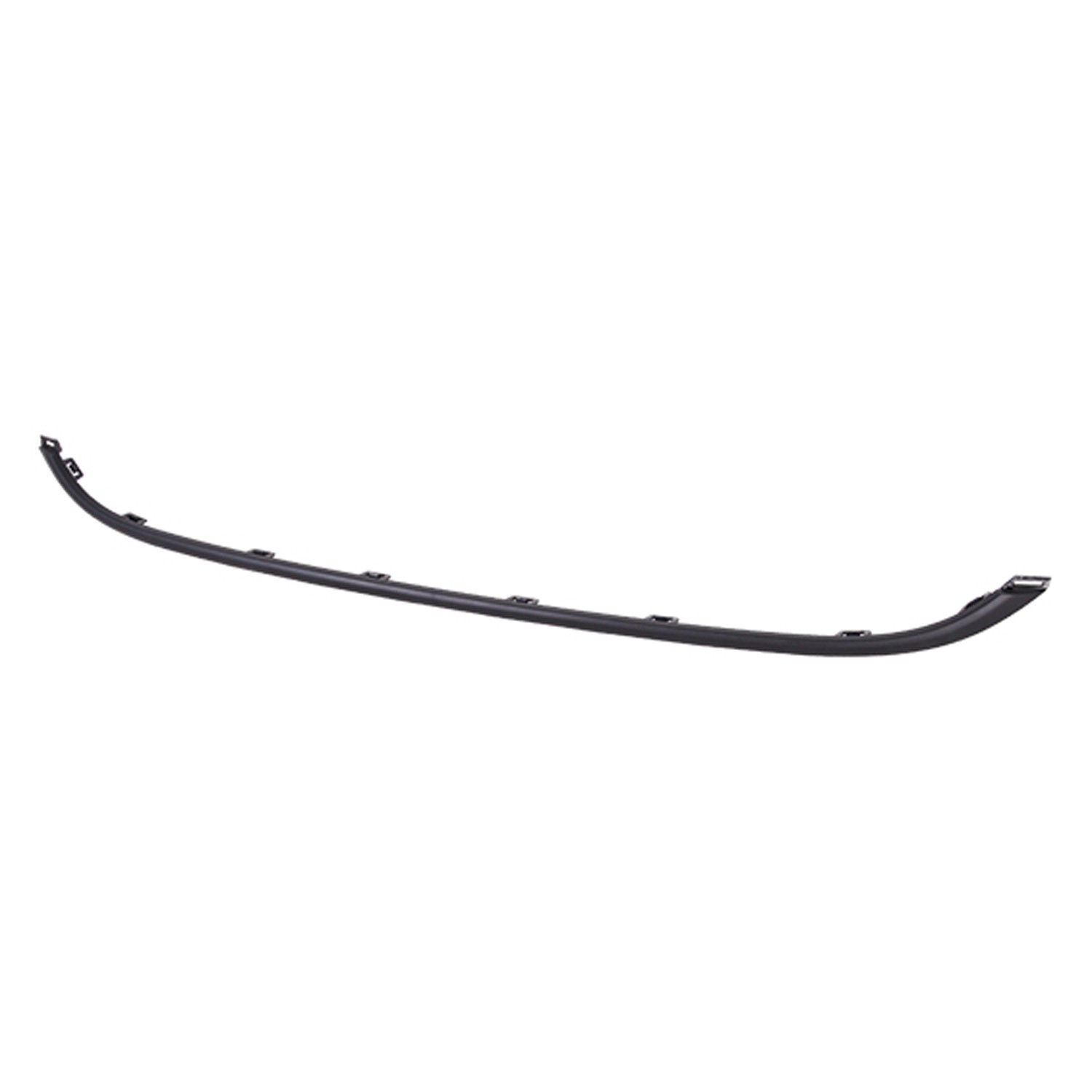 Bumper Cover Molding Front Upper Type 2 Grille Molding Black CAPA for Chrysler 200 2015–2017