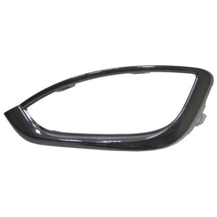 Bumper Cover Molding Front Left Fog Lamp Opening Trim w/Fog Lamps Black for Chrysler Pacifica 2017–2020