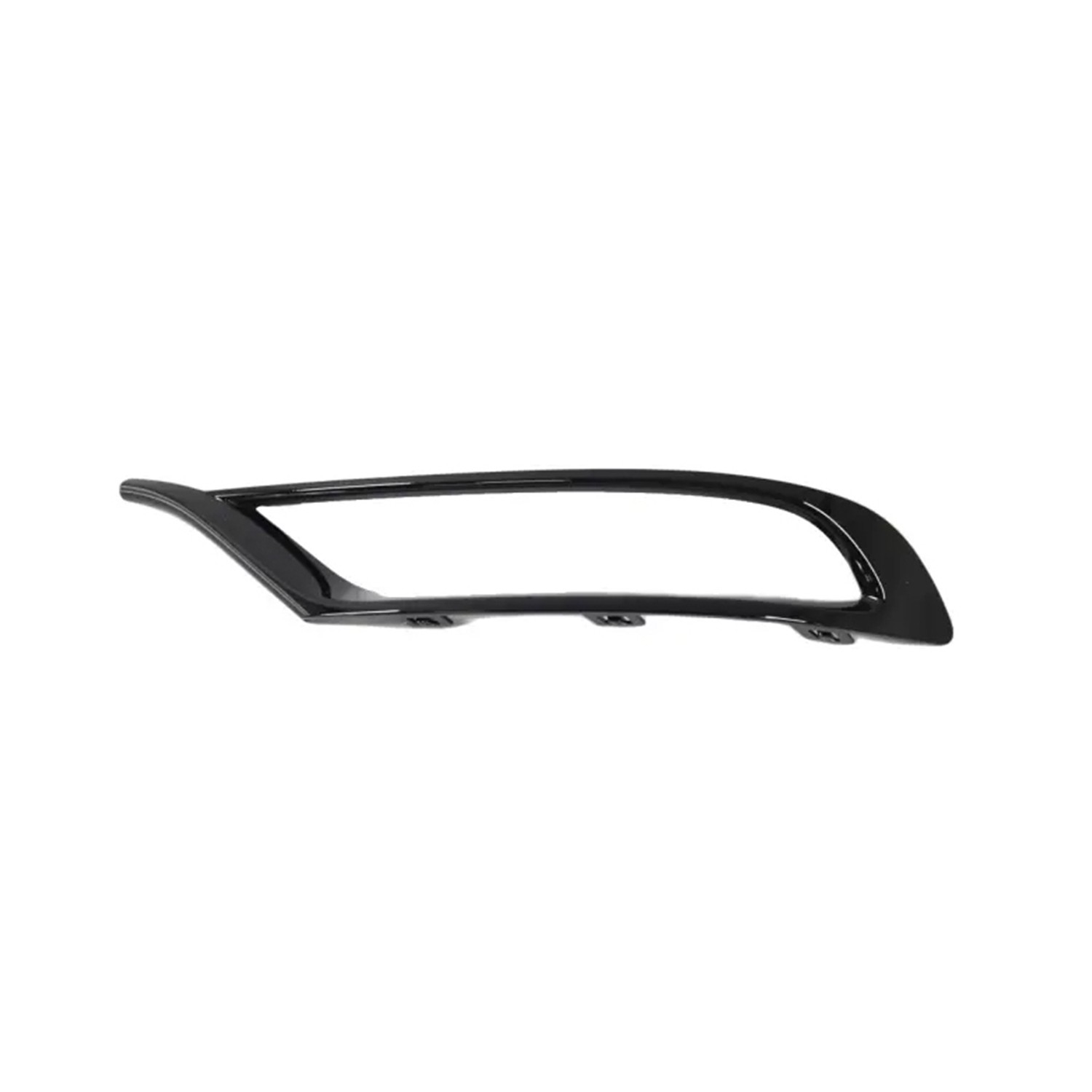 Bumper Cover Molding Front Left Black Chrome Surround Grille Gloss Black for Chrysler 300 2020–2023
