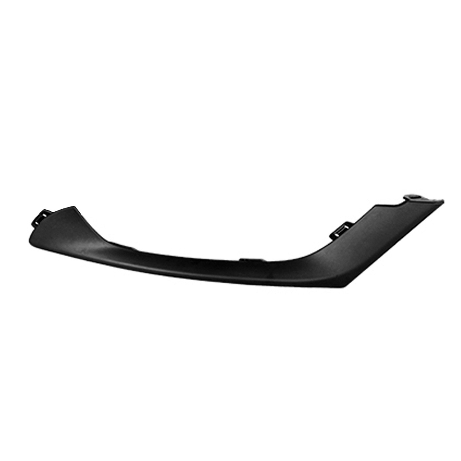 Bumper Cover Molding Front Right Fog Lamp Trim Applique Matte Black for Chrysler 200 2015–2017