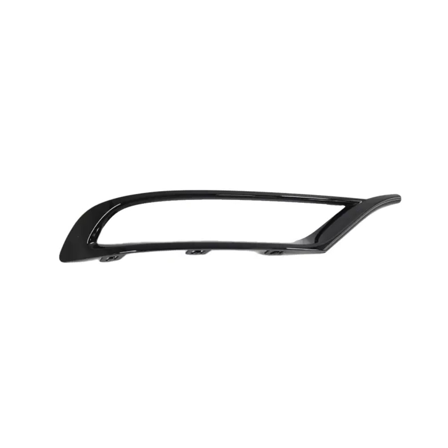 Bumper Cover Molding Front Right Black Chrome Surround Grille Gloss Black for Chrysler 300 2020–2023