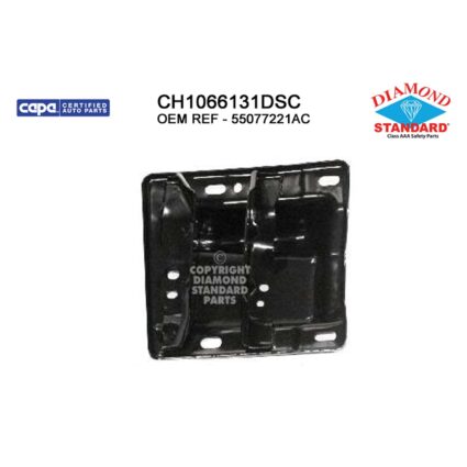 Bumper Bracket Front Left New Design Bracket To Frame CAPA for Dodge Ram 1500 2002–2005