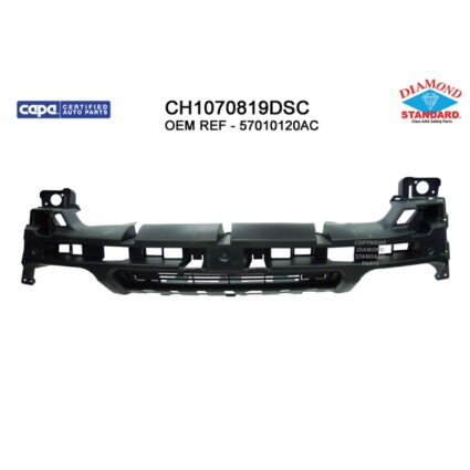 Bumper Impact Absorber Front w/o Tow Hook CAPA for Jeep Liberty 2008–2012